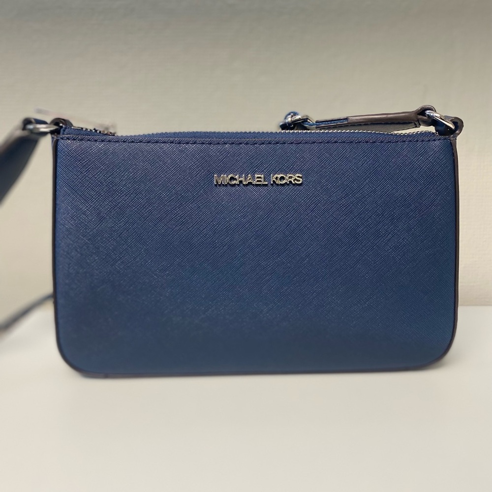 Michael Kors Navy Crossbody Bag